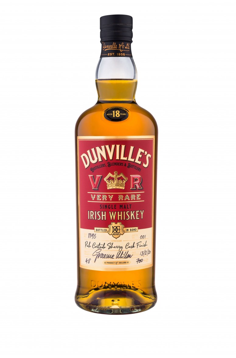Dunville’s 18 Year Old Palo Cortado Sherry Cask #1196